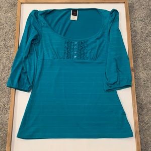 Wrapper Women’s 3/4 Sleeve Dress Shirt